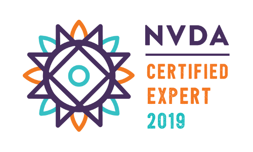 Experto certificado en NVDA.