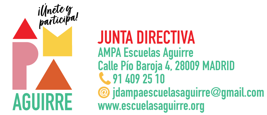 Junta Directiva AMPA Escuelas Aguirre