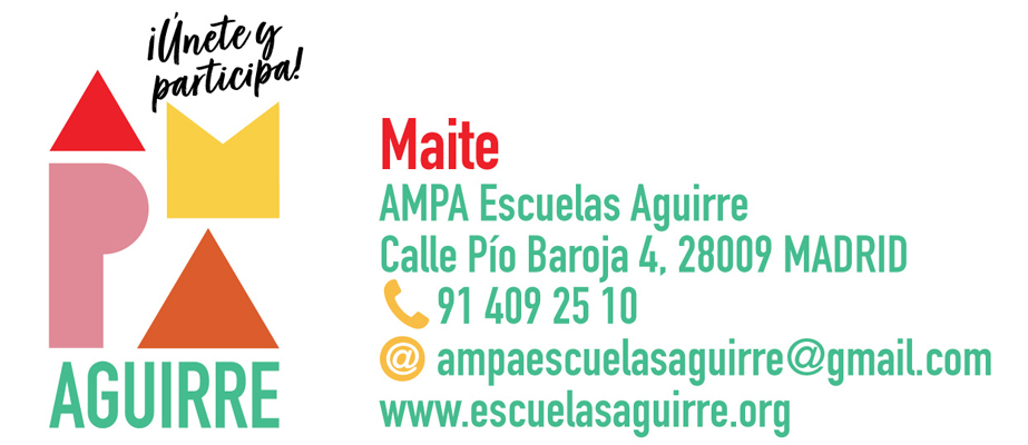  Correo AMPA Escuelas Aguirre