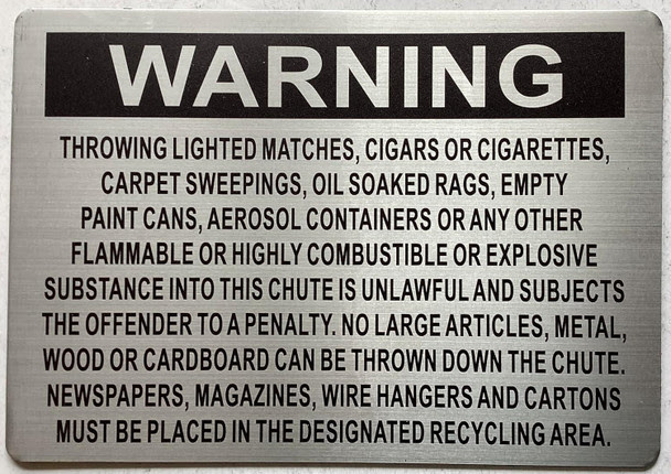 Chute Warning