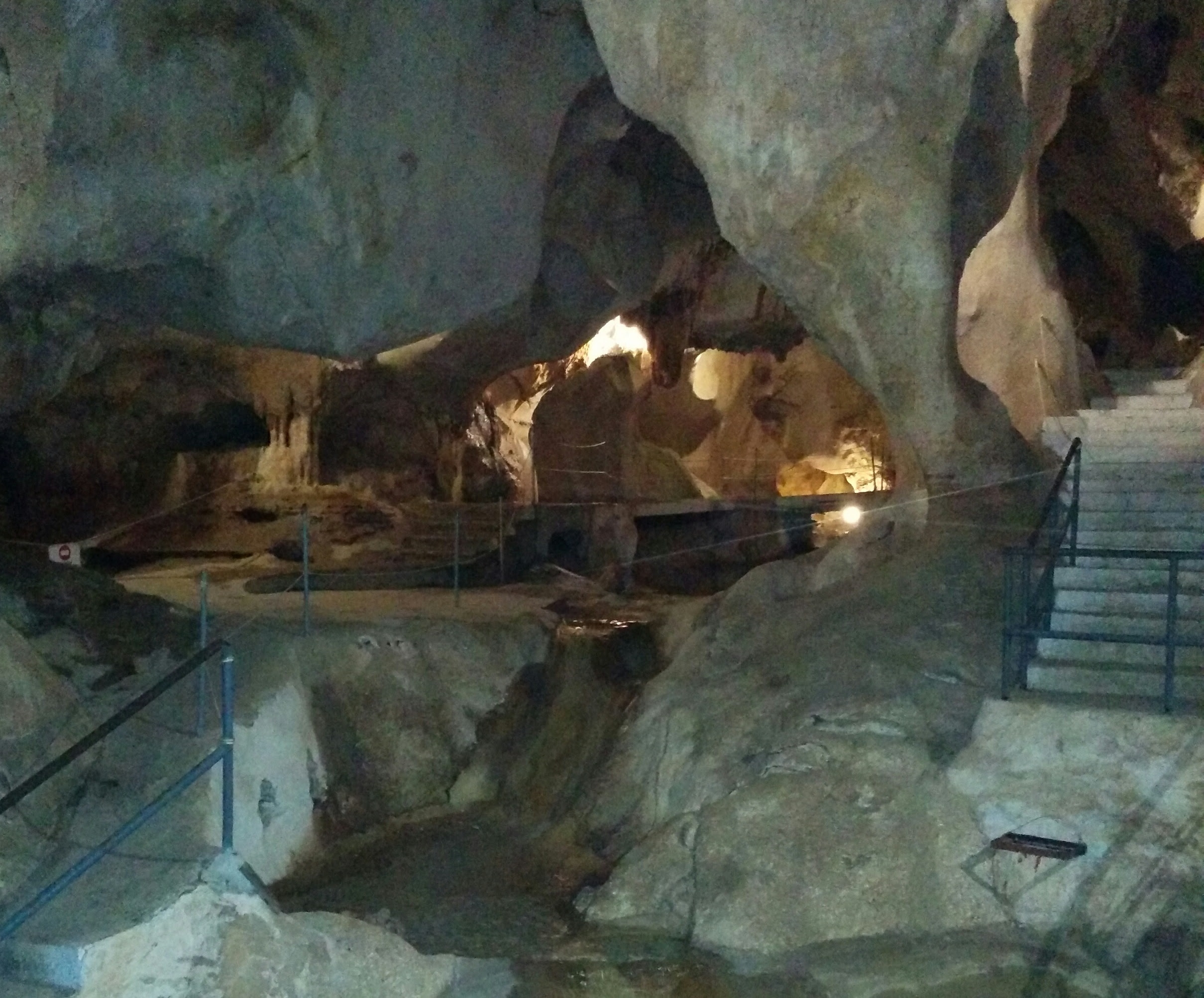 Cueva submarina en Málaga