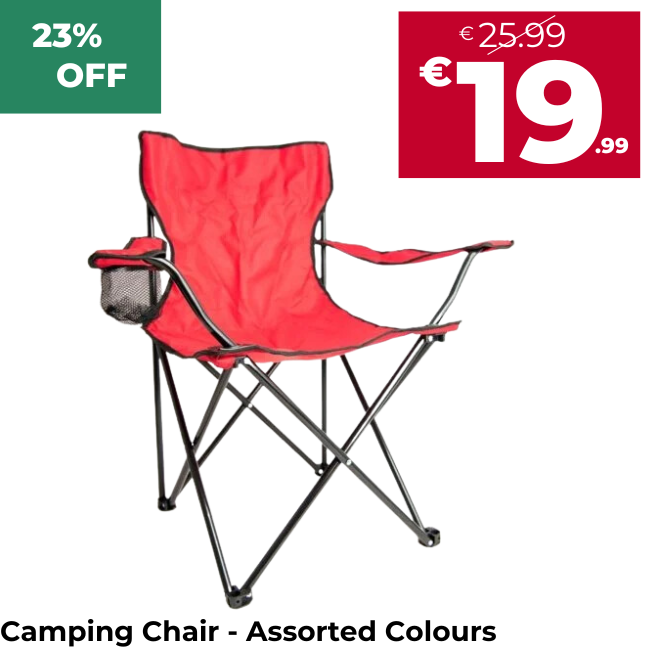 Camping Chair - Assorted Colours