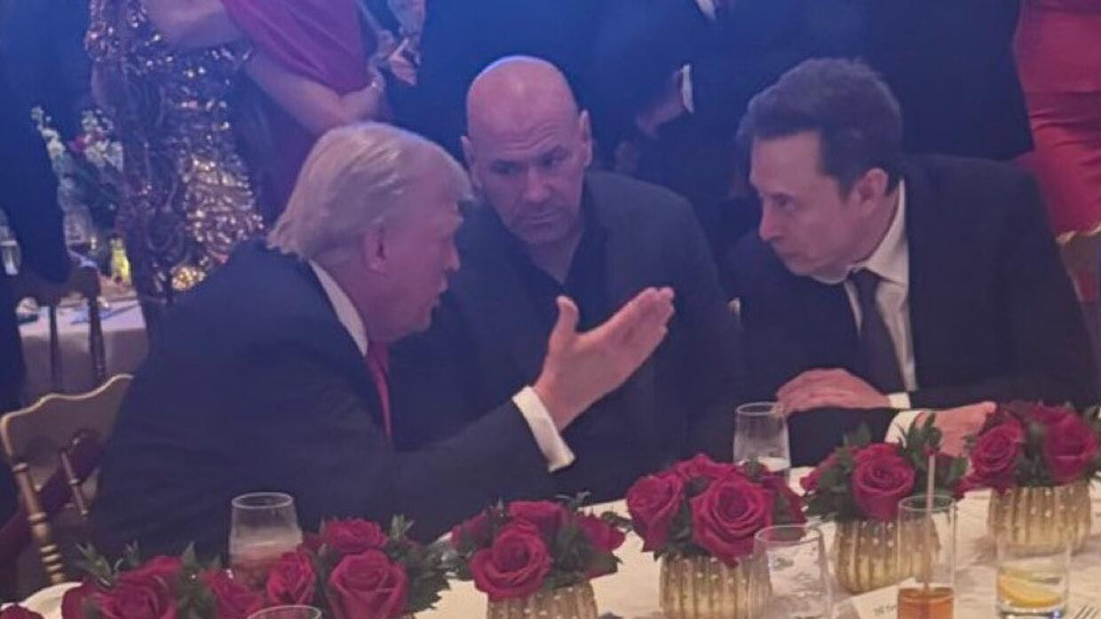 ¿Quién es quién en la foto que publicó Elon Musk con Donald Trump?