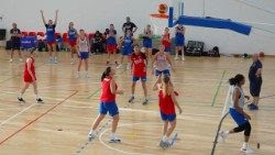 Allenamento della Nazionale femminile italiana di basket