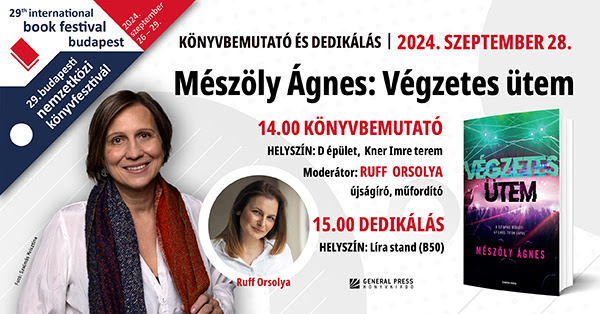 Mészöly Ágnes: Végzetes ütem – könyvbemutató