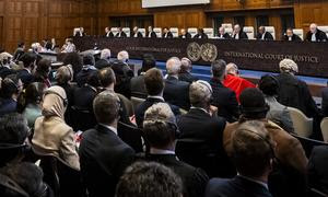 Vista de la Corte Internacional de Justicia