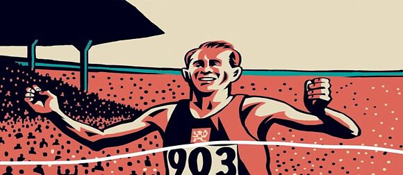 Zátopek, Graphic Novel
