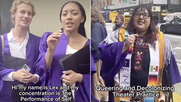 Watch: NYU Grads Go Into Debt for These Worthless Degrees