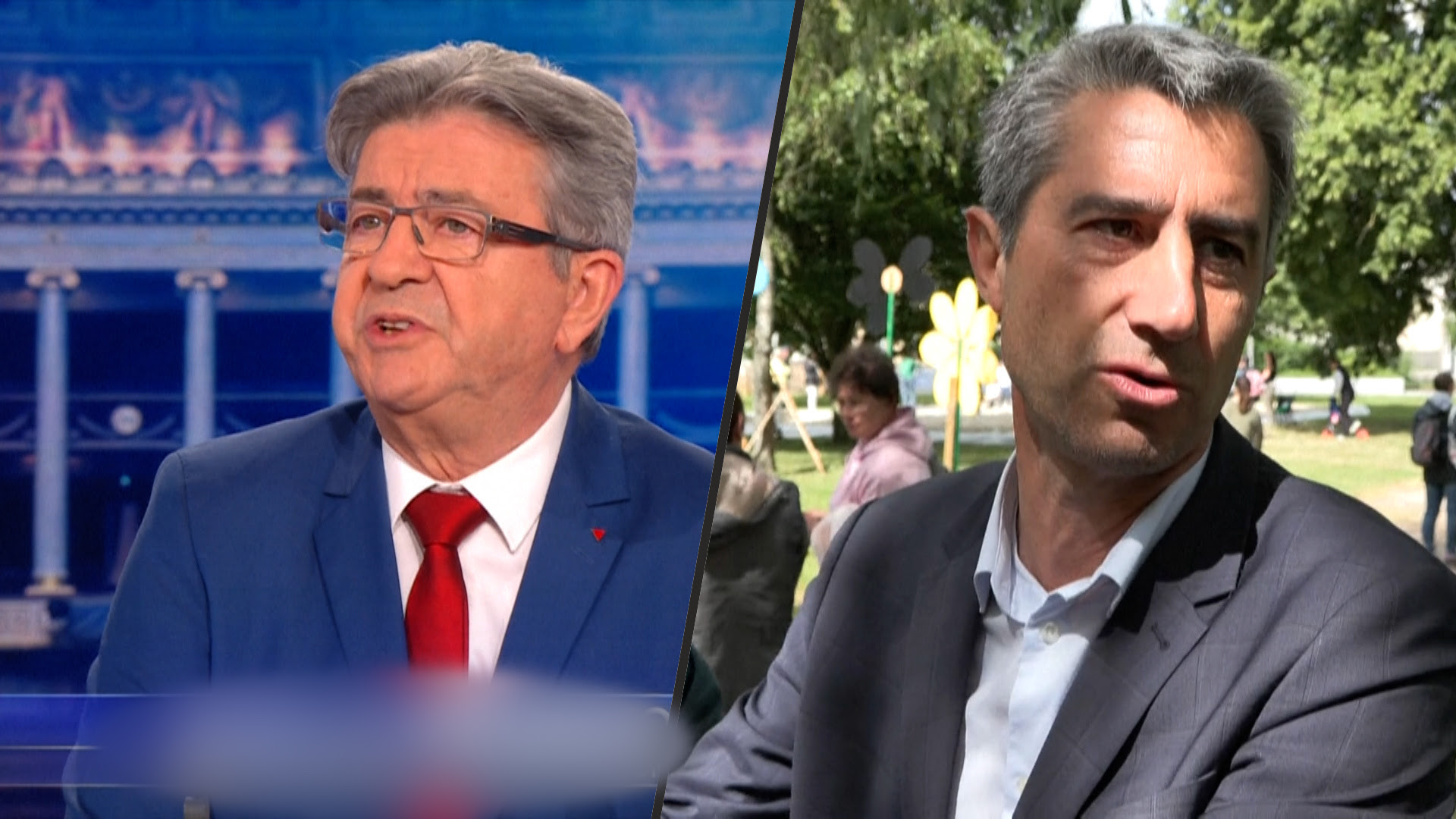 Législatives : Mélenchon et Ruffin règlent leurs comptes avant le second tour