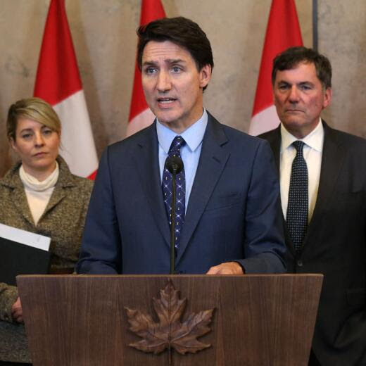 Justin Trudeau à Ottawa le 14 octobre 2024.