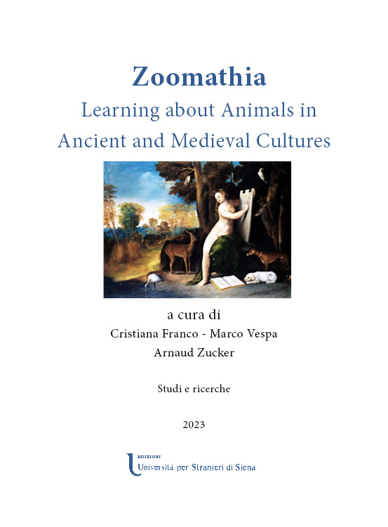 Pubblicato il 17° volume della collana open-access ＂Studi e ricerche＂: ＂Zoomathia. Learning about Animals in Ancient and Medieval Cultures＂