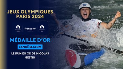 Canoë Slalom (H) : Nicolas Gestin remporte l'or après avoir survolé la finale !