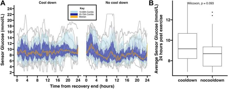 Research suggests a new strategy for people with Type 1 diabetes to lower blood sugar after exercise