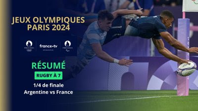 Rugby à 7 (H) - Quart de finale : le résumé de Argentine - France