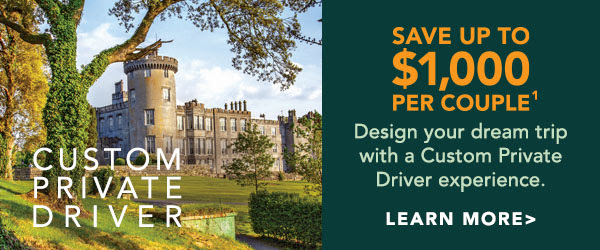 Save Up to $1,000 per Couple on a Custom Private Driver experience