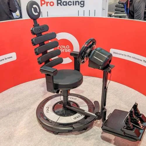 Hands On: The Roto VR Explorer Spinning Gaming Chair Curbs VR Motion Sickness