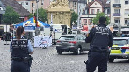 En Allemagne, plusieurs personnes 'grièvement blessées' au couteau au cours d'un 'attentat' à Mannheim, l'assaillant neutralisé