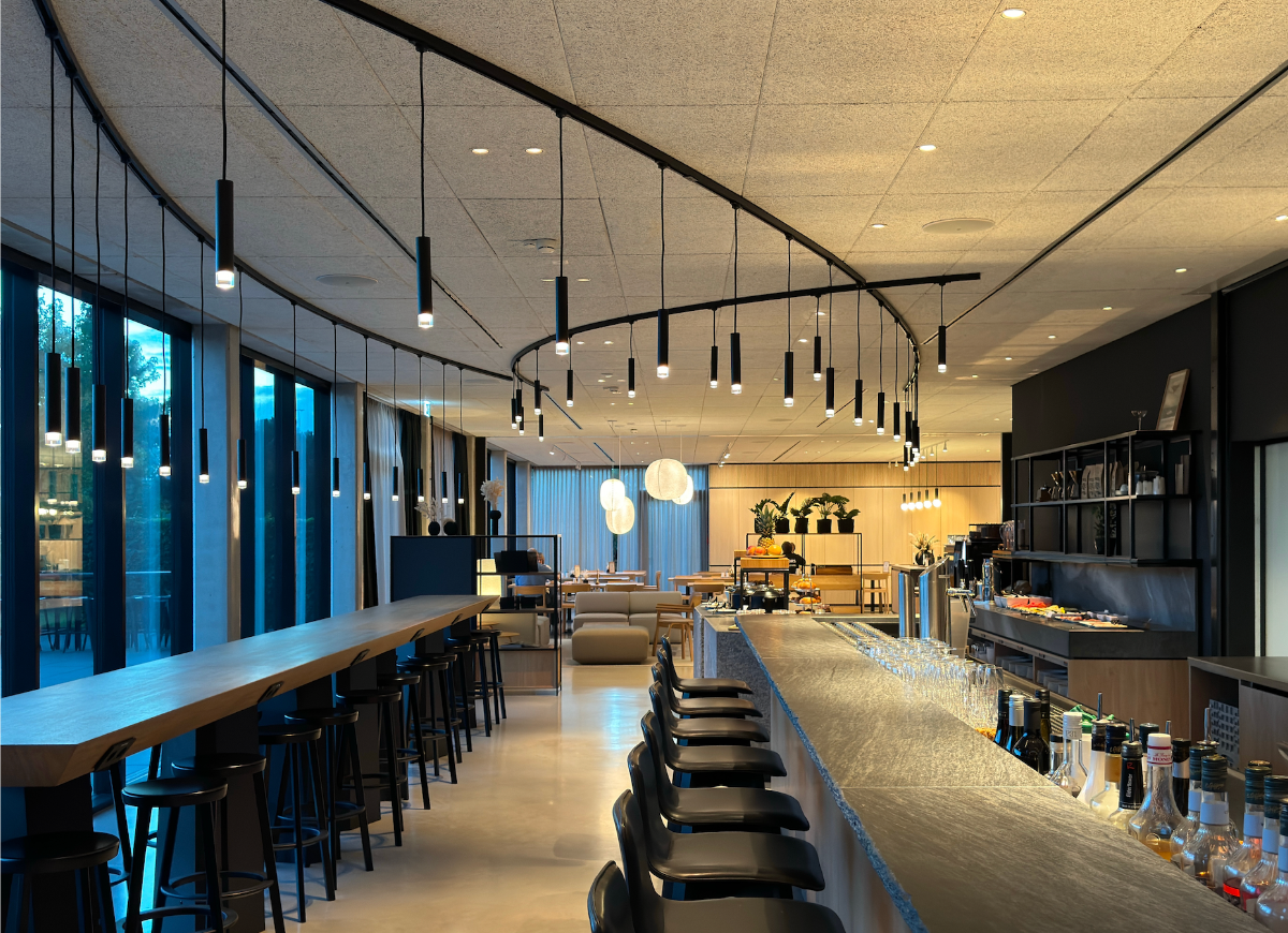 Sustainability and flexibility as guiding principles: lighting design by Studio De Schutter at the Coreum Hotel