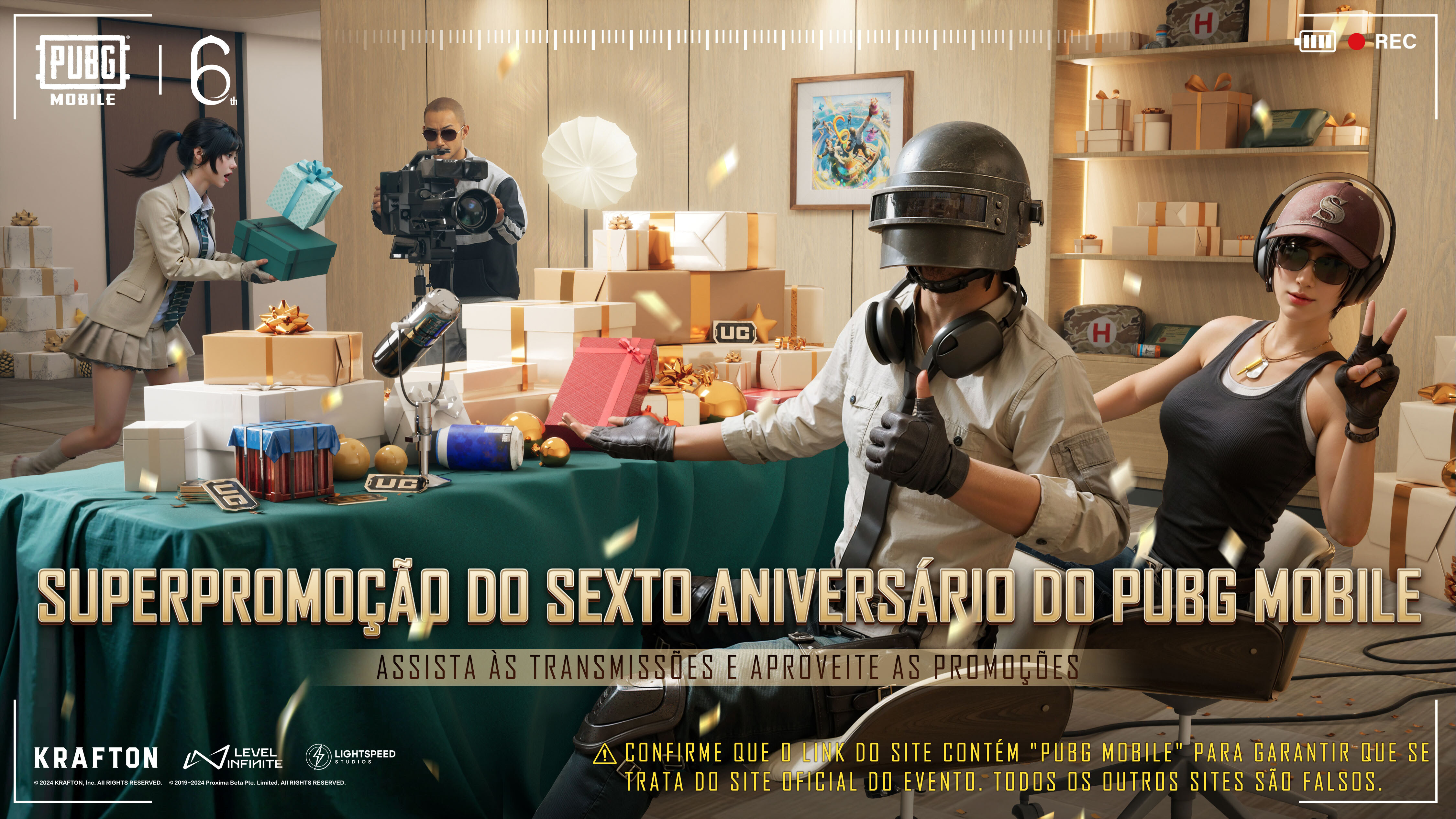 PUBG MOBILE completa 6 anos