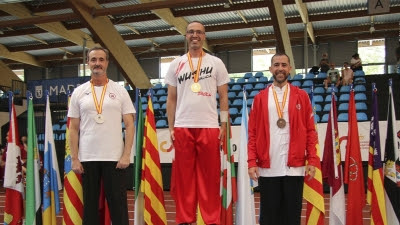 Torrejón.- El torrejonero José Antonio Rodríguez, medalla de plata y de bronce en el Campeonato de España de wushu