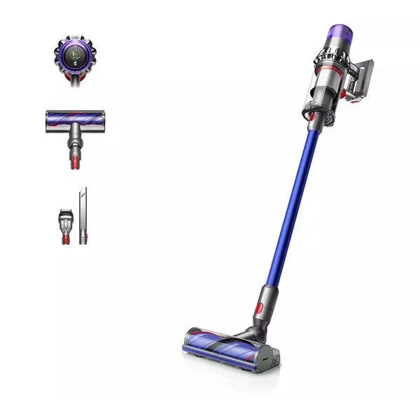 Image of Dyson 0.76L Cordless Vacuum Cleaner - Nickel & Blue