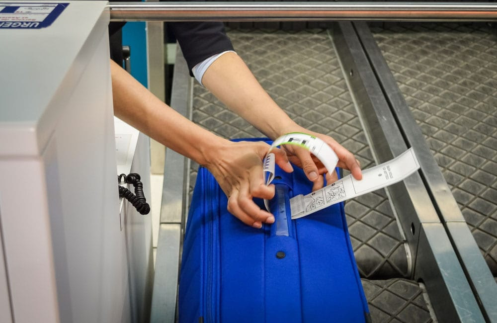 Take a photo of your checked luggage sebastianosecondi / Shutterstock.com
