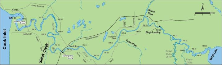 The Kenai River Early-Run King Salmon Sport Fishery is closed