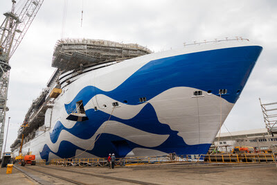 Star Princess Under Construction at Fincantieri Shipyard