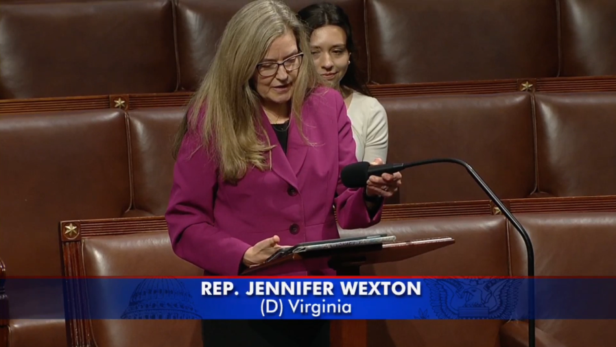 Video: Rep. Jennifer Wexton (D-VA10) Delivers Remarks on House Floor ...