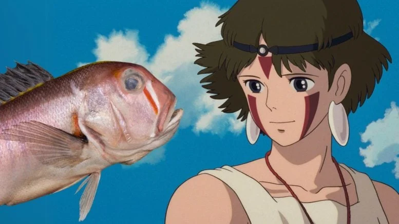 Branchiostegus Sanae and San From Princess Mononoke