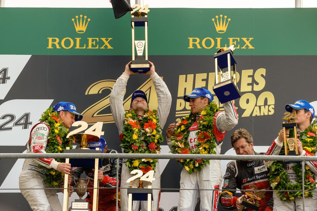 2013: Kristensen conquistou sua nona vitória (recorde) a bordo de um Audi R18 (© Archives ACO)