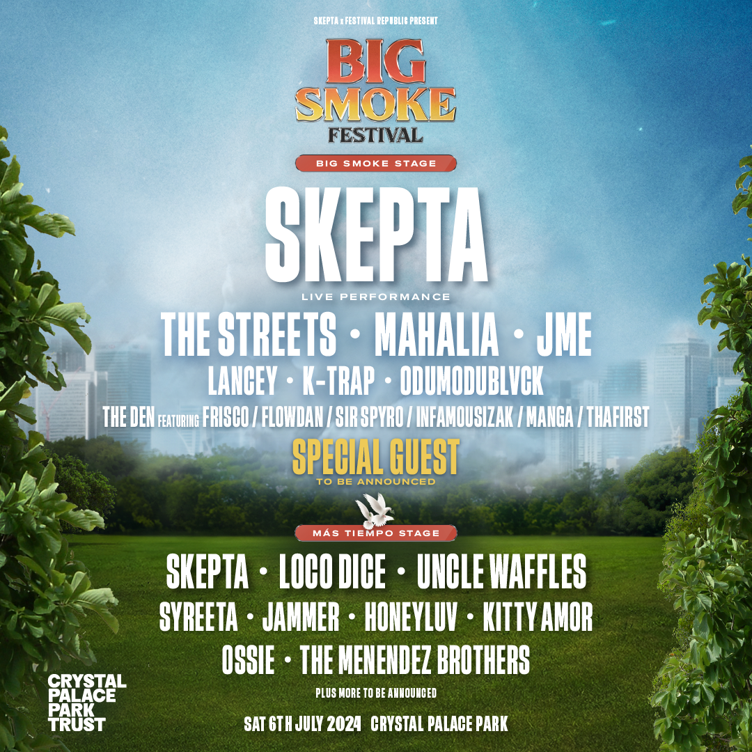 Big Smoke Festival 2024 Line Up