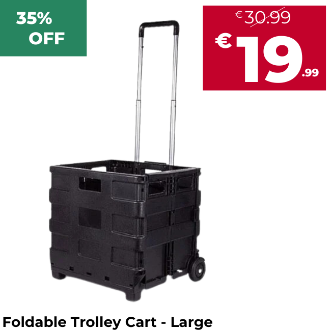 Foldable Trolley Cart - Large