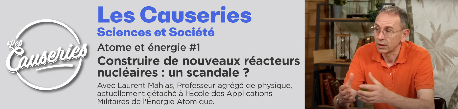 Causeries Sciences et Société - Génétique, sexe et société #5 - partie 3 - sexe et environnement - Pr Joël Grillasca
