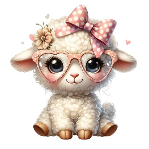 Lamb-Cute-Glasses