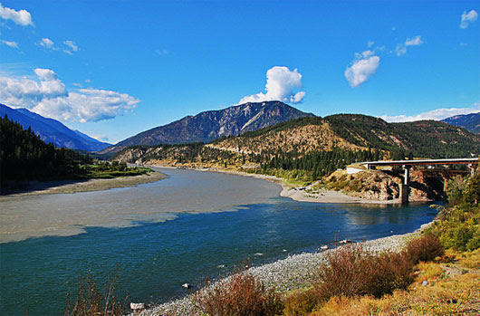 Sông Thompson và Frasee, Lytton, Canada