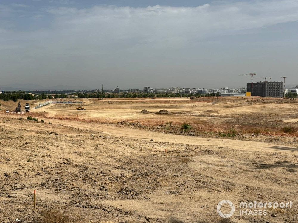 Zona de La Monumental, en obras
