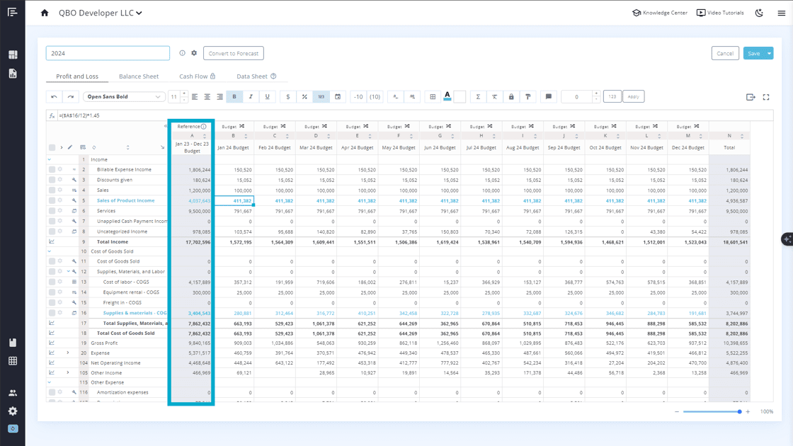 reference-column-in-budgets-pro