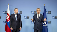 NATO Secretary General and President of Slovakia discuss preparations for the Washington Summit