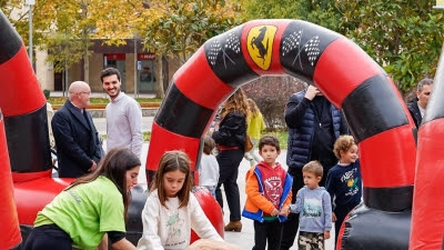 Gran afluencia de familias se unen a las actividades organizadas por el Día Mundial de la Infancia