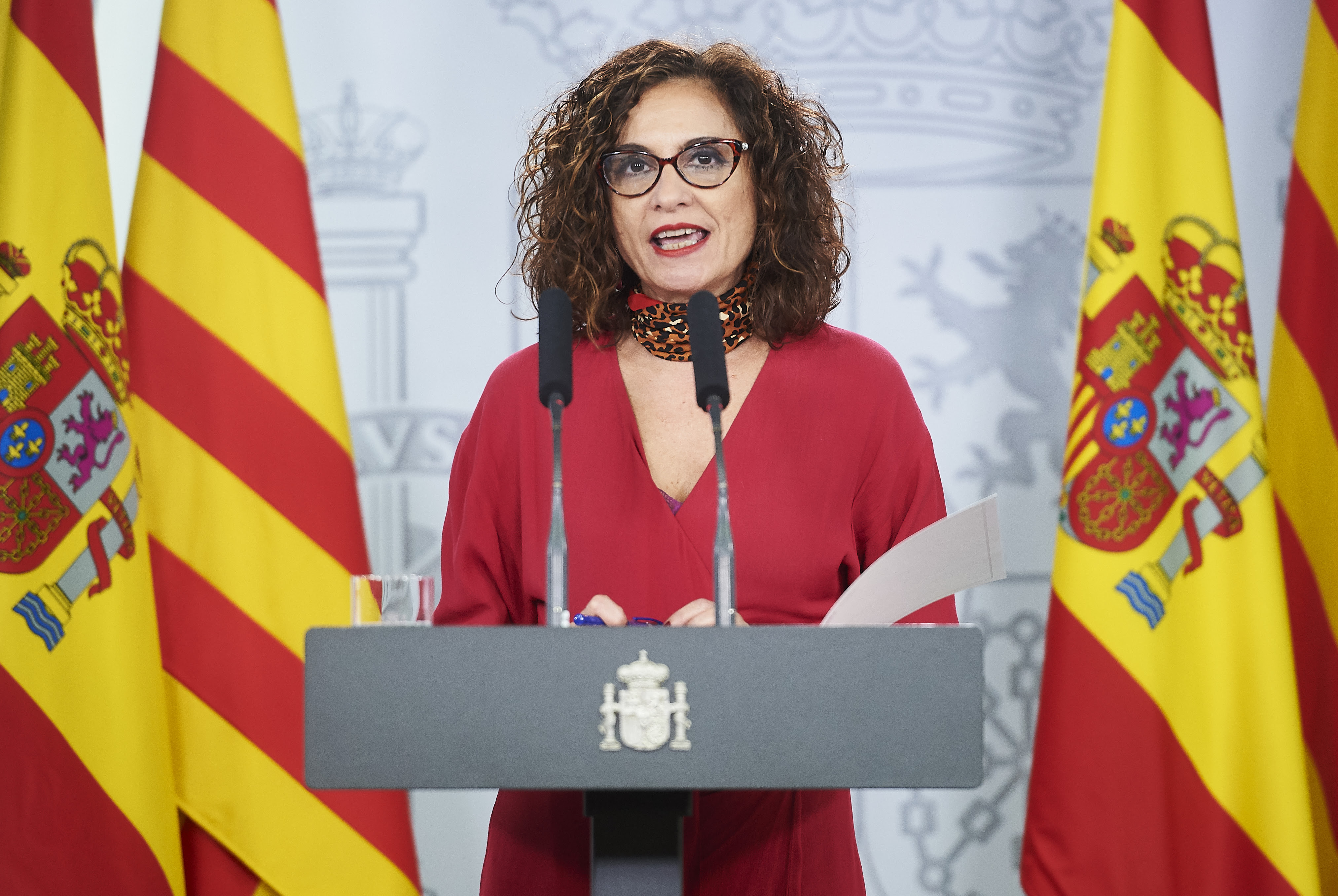 María Jesús Montero, ministra de Hacienda