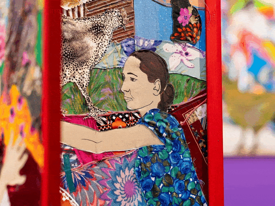 New exhibition coming to Tate Britain! 7 Brightly coloured textile artwork by Mirga-Tas