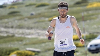 Claudio Díaz Castán y Silvia Serafini, ganadores del Maratón Alpino Madrileño 2025
