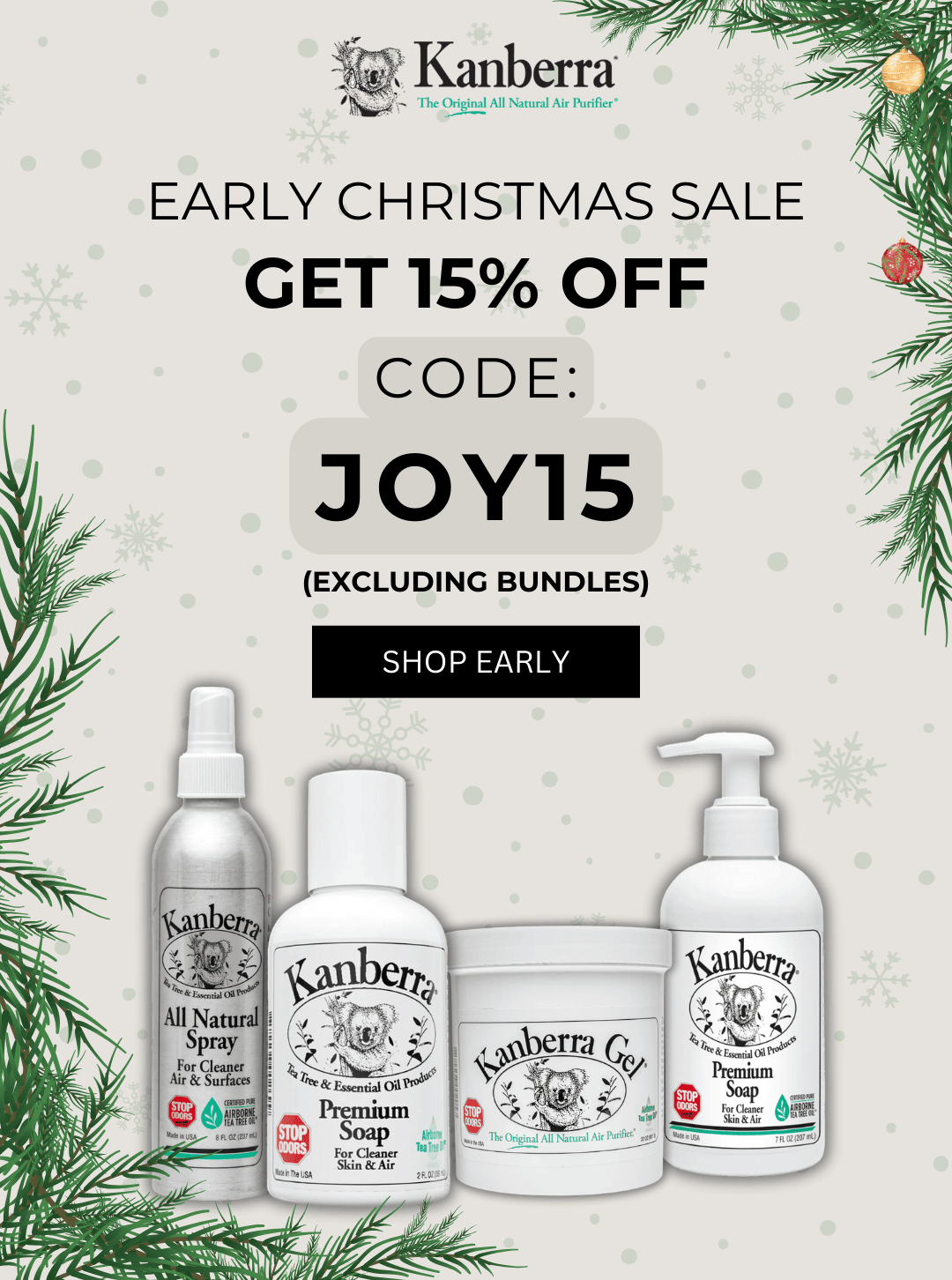 Early Christmas Sale