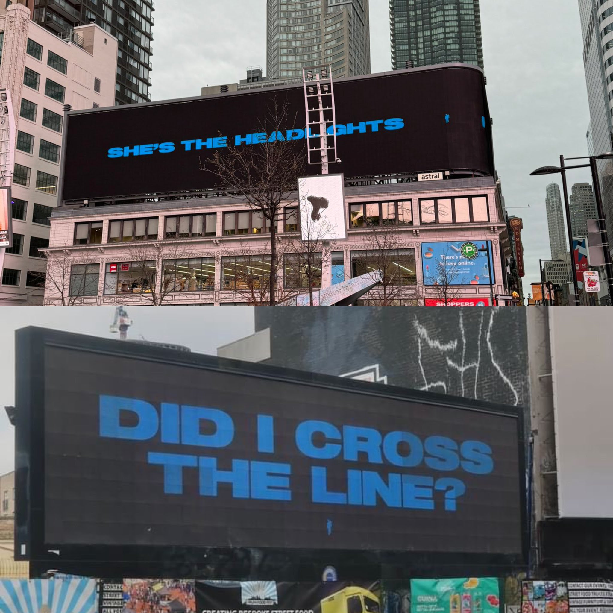 Pop Flop on X: "???? Billie Eilish has been seemingly teasing new era as new  billboards has been spotted in Toronto. https://t.co/UV2NyO1QOe" / X