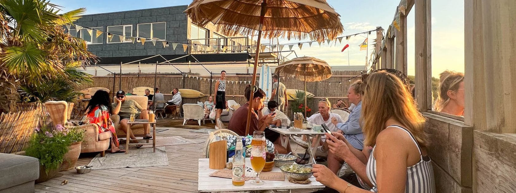 Het terras van Pele.
