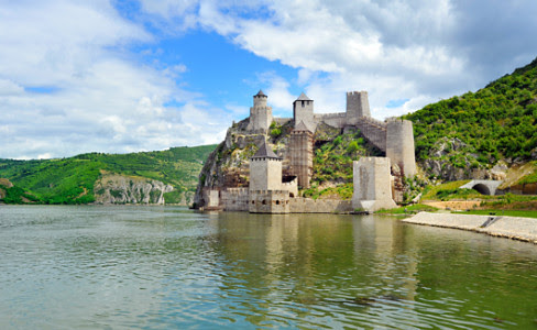 Golubac Fortress Danube River Serbia