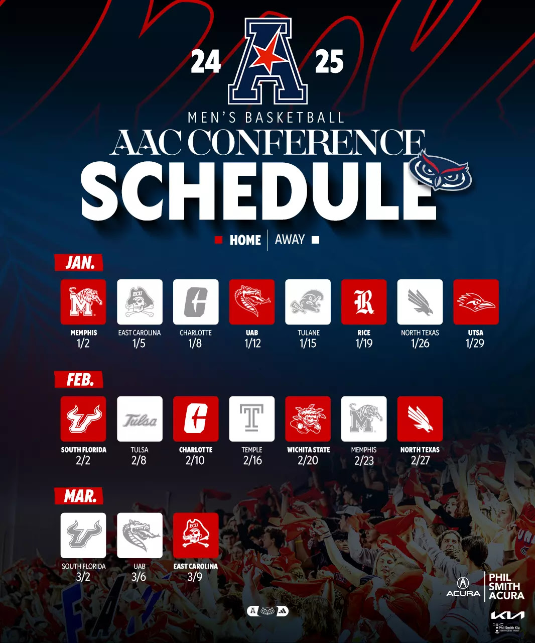 AAC MBB Schedule