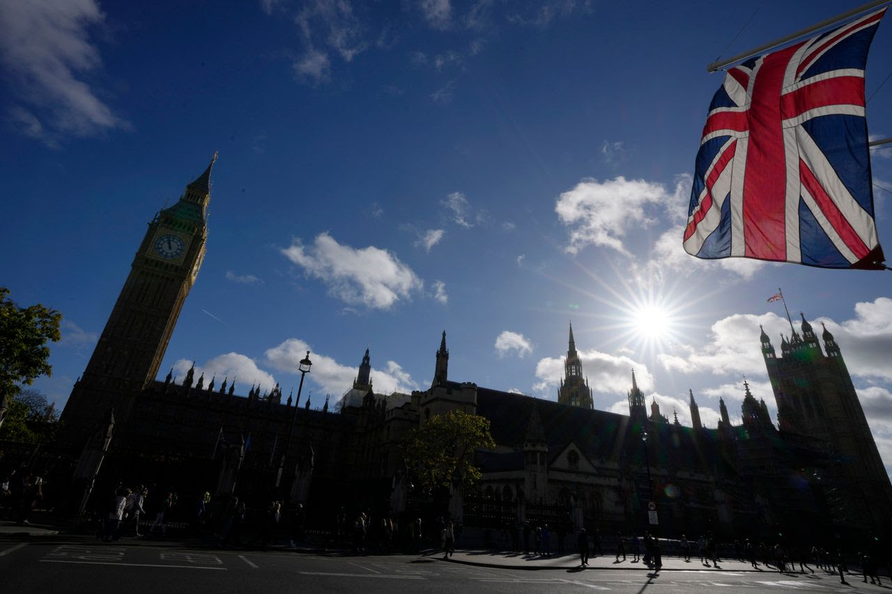 The Houses of Parliament in London. (Kirsty Wigglesworth/AP)