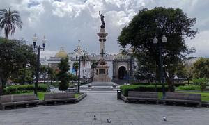 Plaza Grande de Quito, Ecuador.